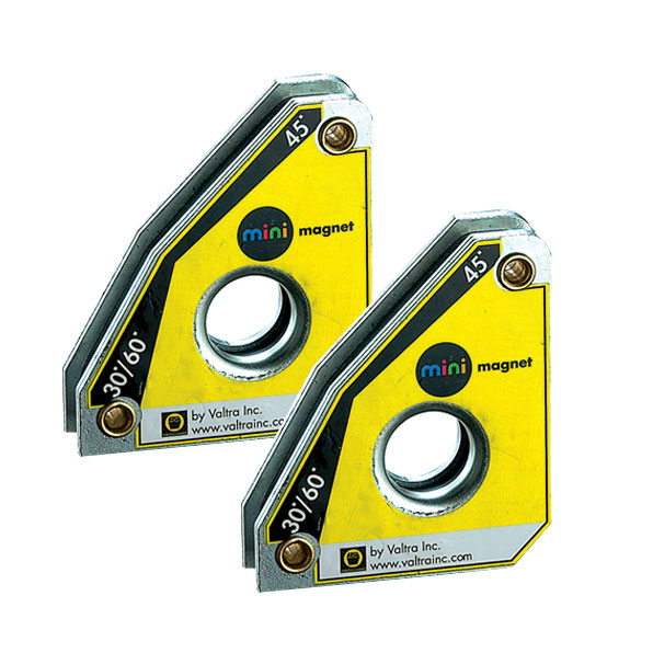Stronghand tools - MS346AT (twin pack) MINI SQUARE MAGNET 30,45,60,90° /10kg/59x50x16 mm